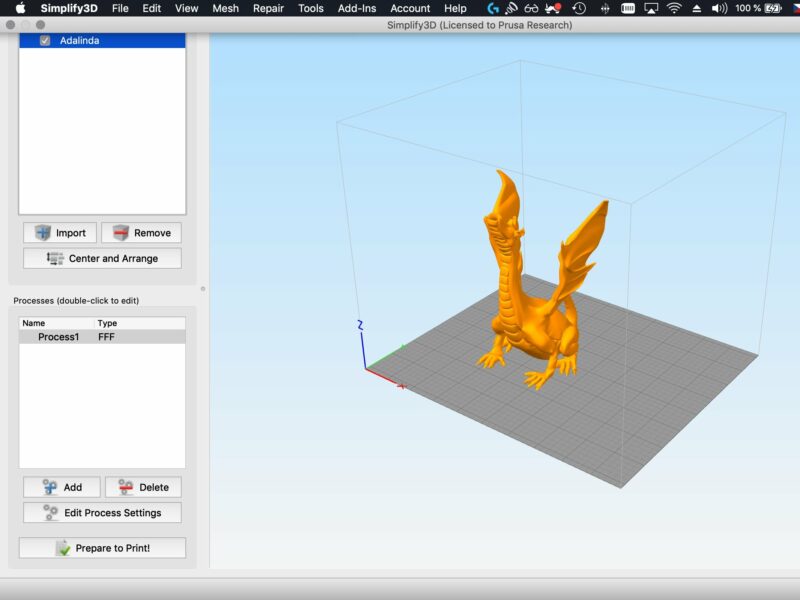 import to Simplify3D 4.x (Windows & macOS) | Prusa Knowledge Base