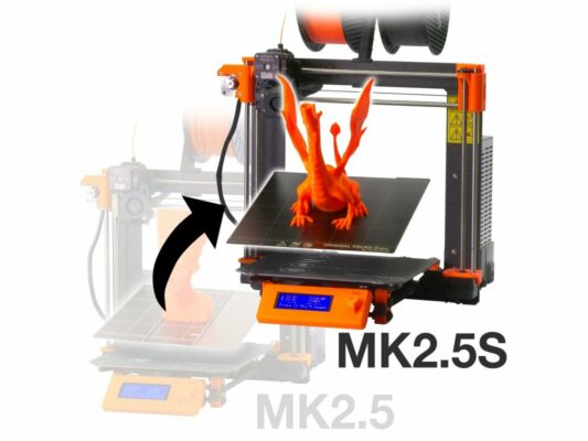 Original Prusa i3 MK2.5からMK2.5Sへのアップグレード