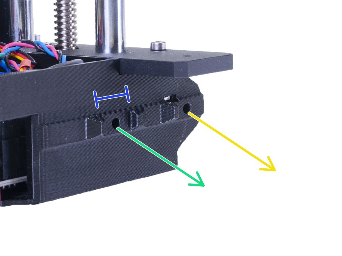Connecting the Y and XZ-axis assembly