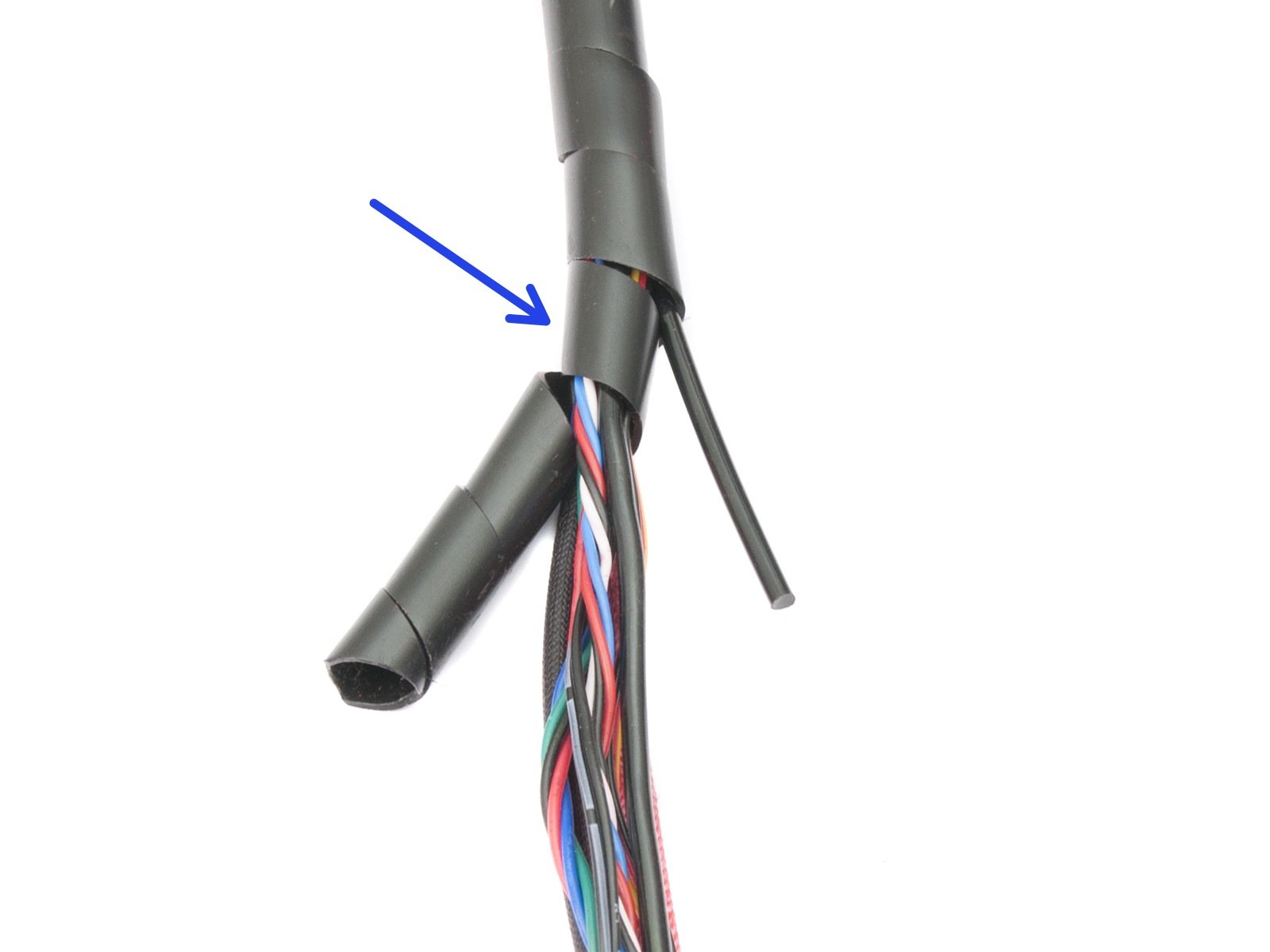 Připojení kabelového svazku extruderu (1. část)