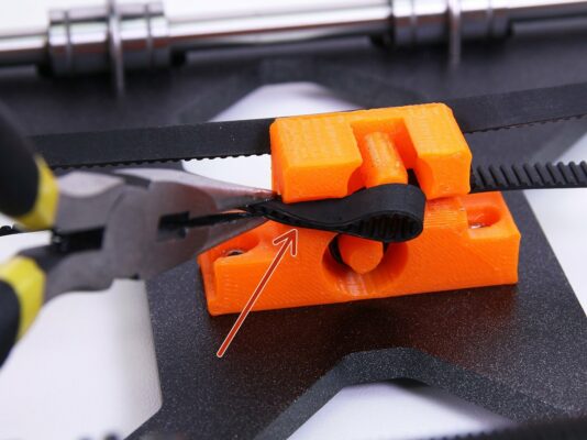 Tighten the Y-axis belt, part 1
