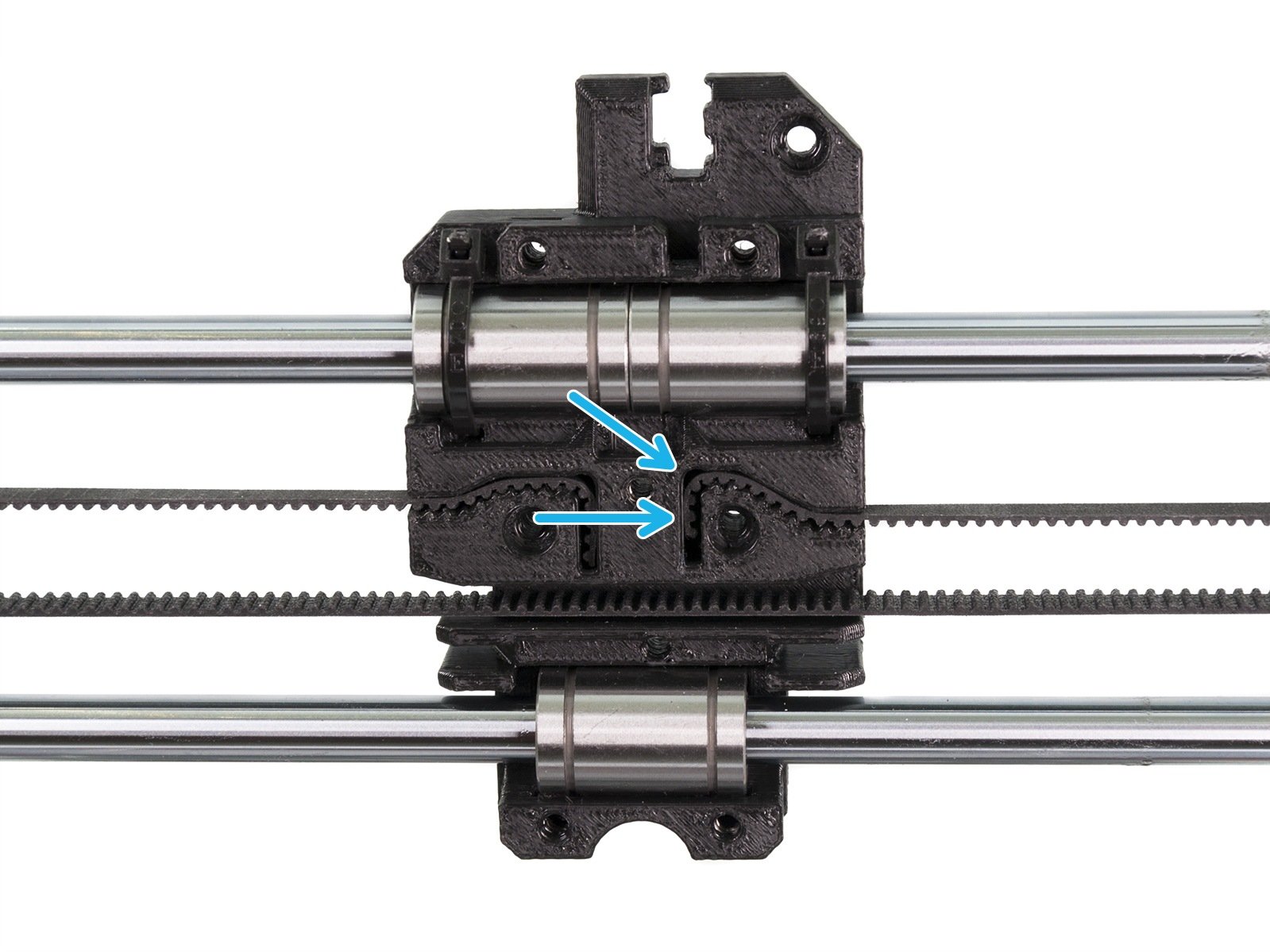 Trimming the X-axis belt (new design)