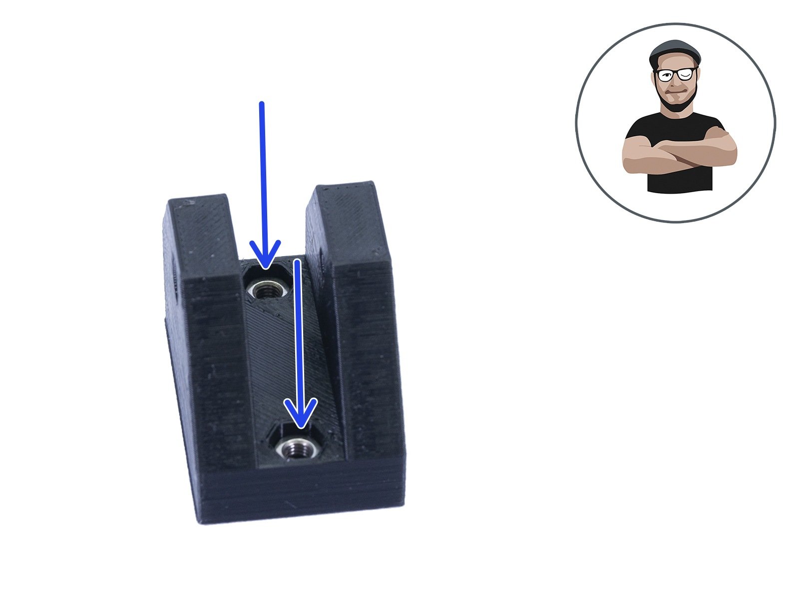 Preparing Y-belt-idler (part 2)