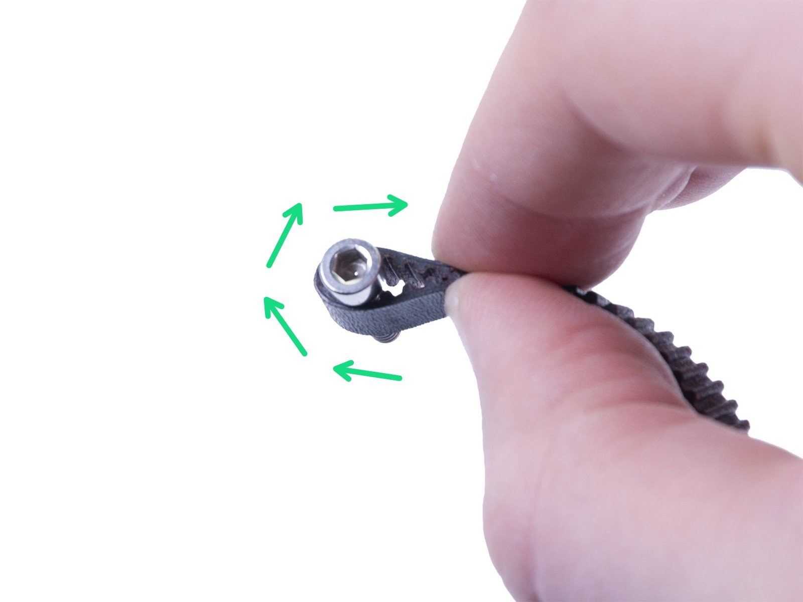 Y-axis: Assembling the belt