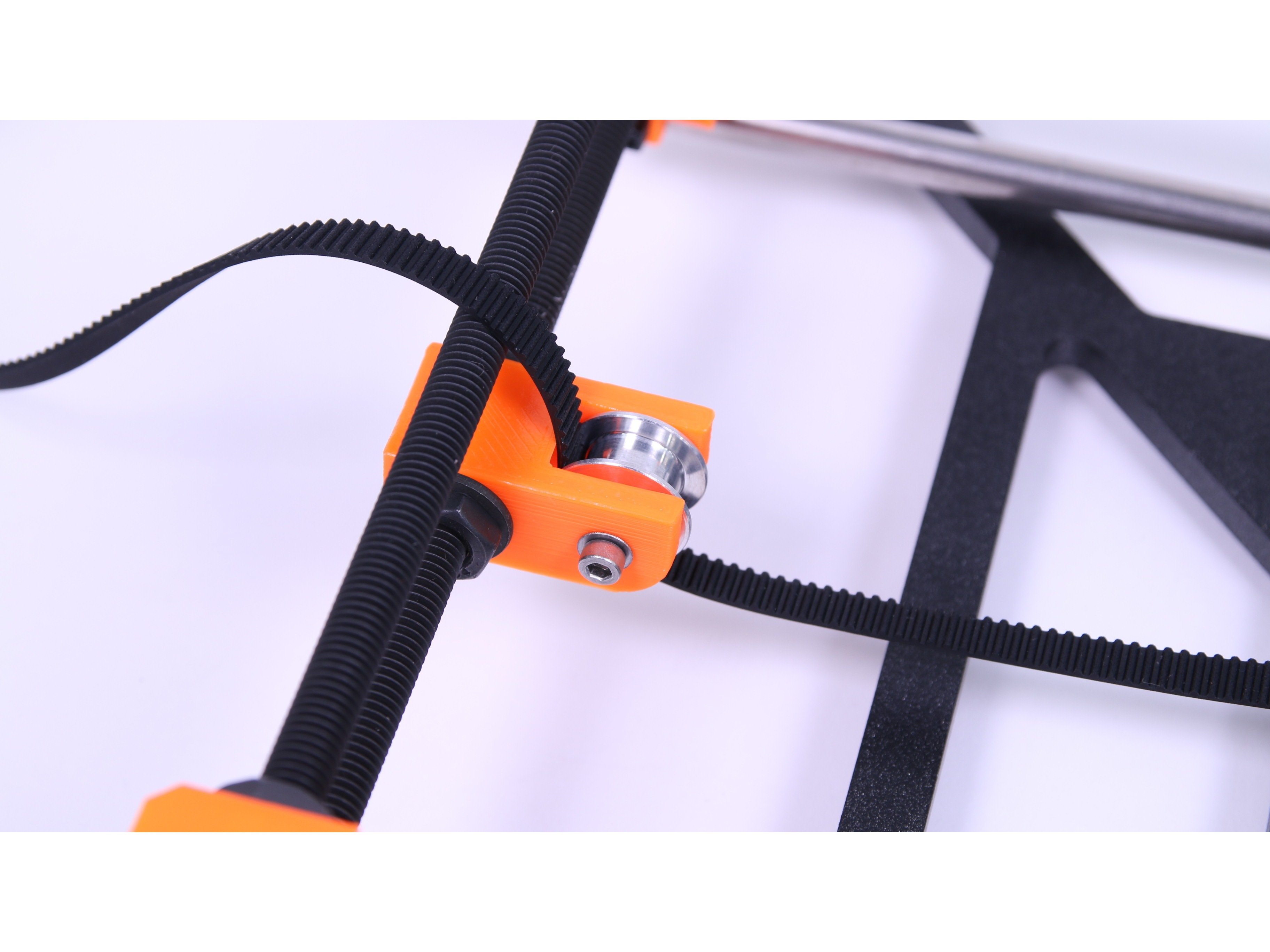 Y axis belt placement