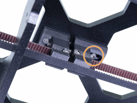 Testing the Y-axis belt