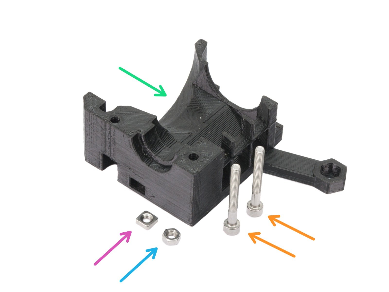 Preparing the extruder cover