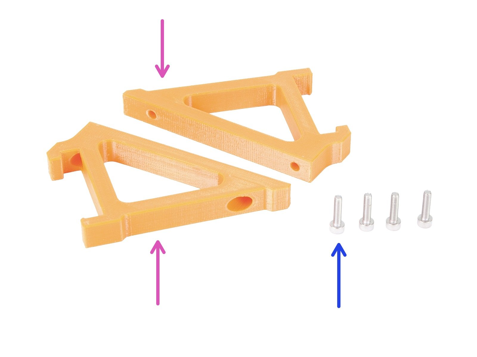 Frame holder parts preparation