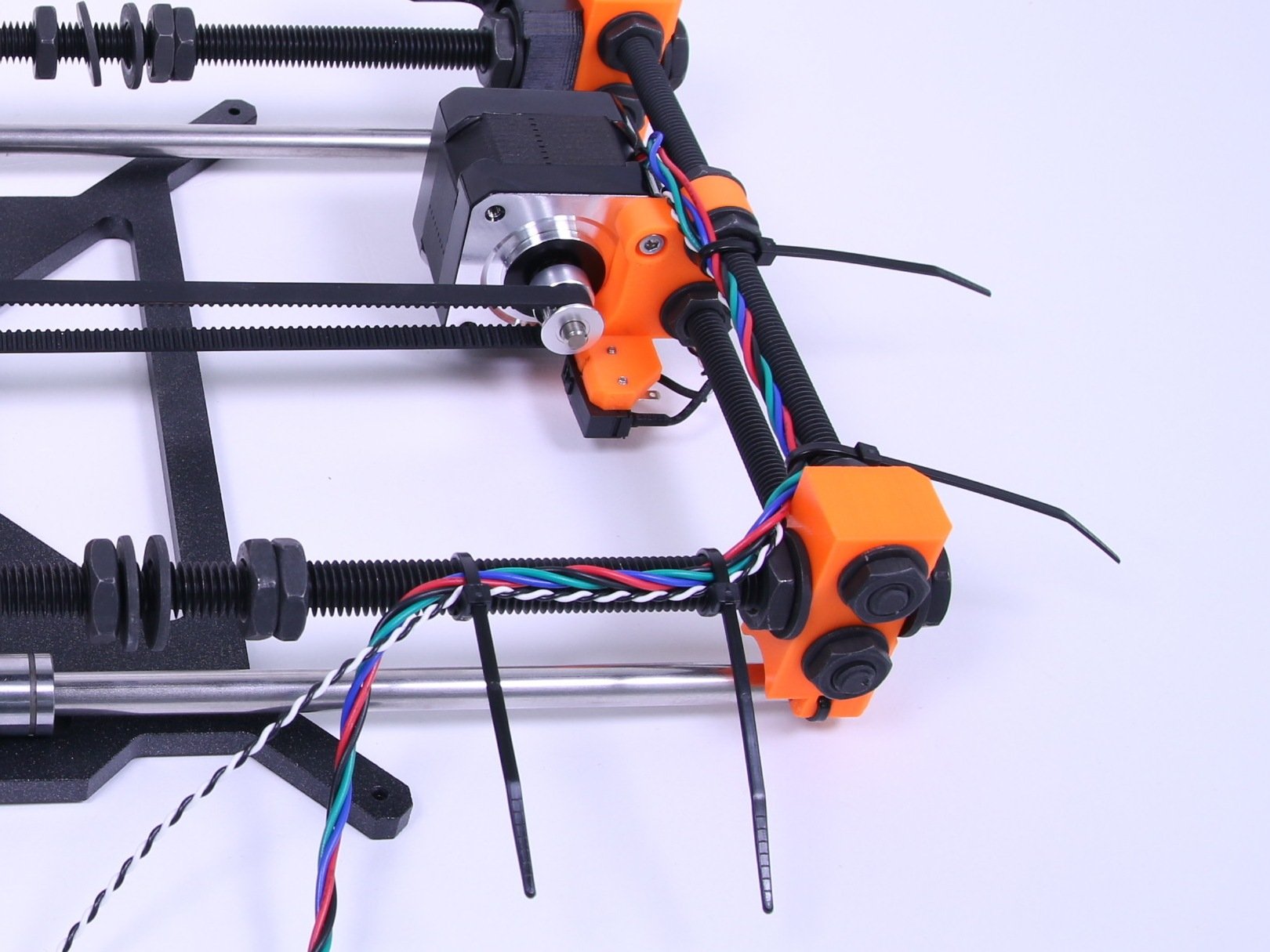Y-axis stage cable management