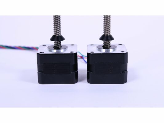 Placing the Z-screw covers
