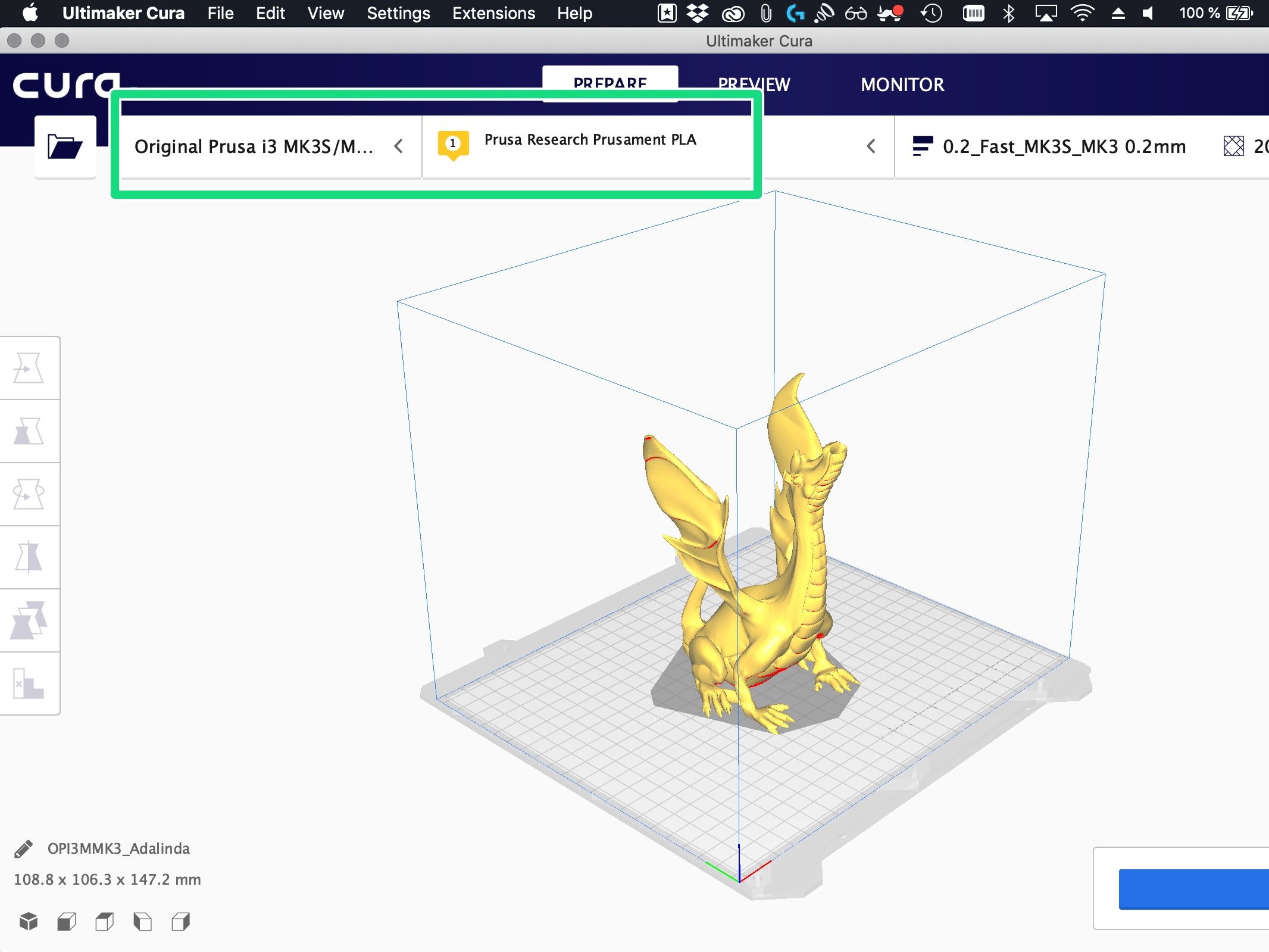 cura software mac