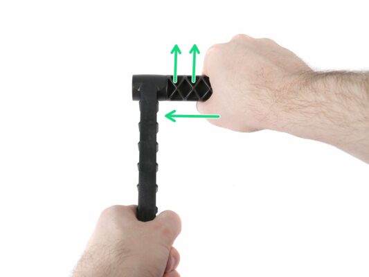 Assembling the double spool holder (part 2)