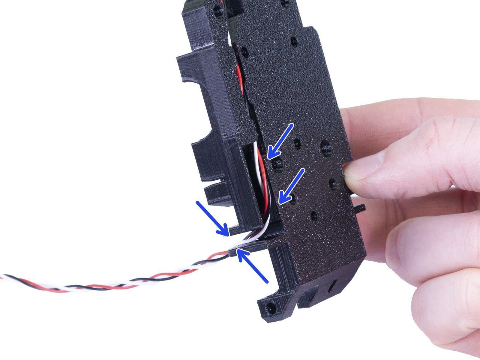 Montáž IR-sensor kabelu