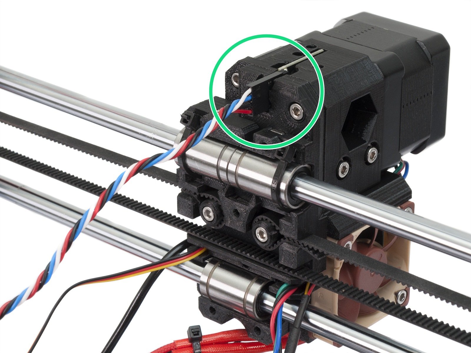 Conectando el sensor de filamento