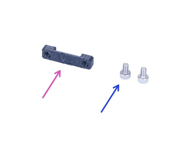 Display cable holder parts preparation