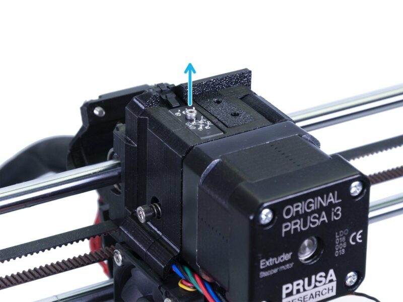 Kit Estrusore In Nylon Fibra Di Carbonio PA6-CF Per Prusa MK3S+ - Parti Stampate Nere