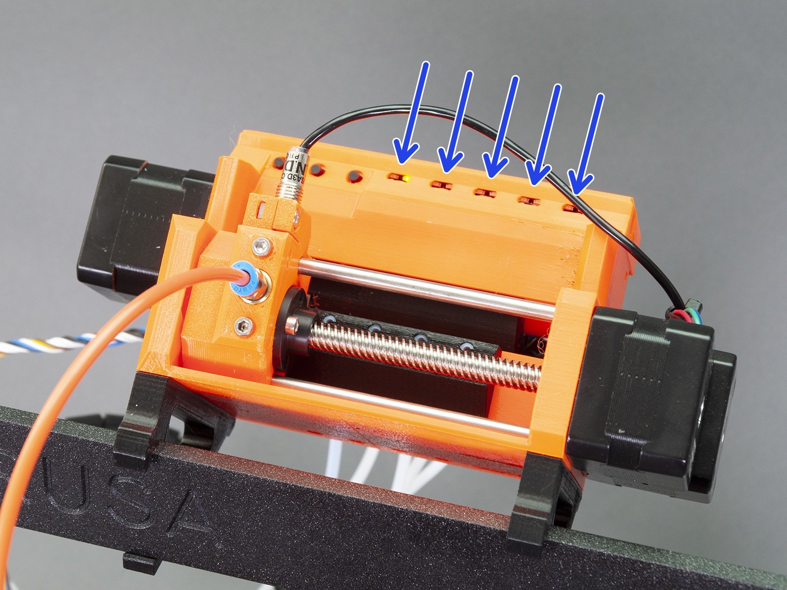 Prusa Knowledge Base Status LED indications explained
