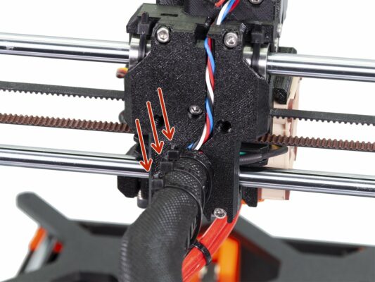 Tightening the textile sleeve (part 2)
