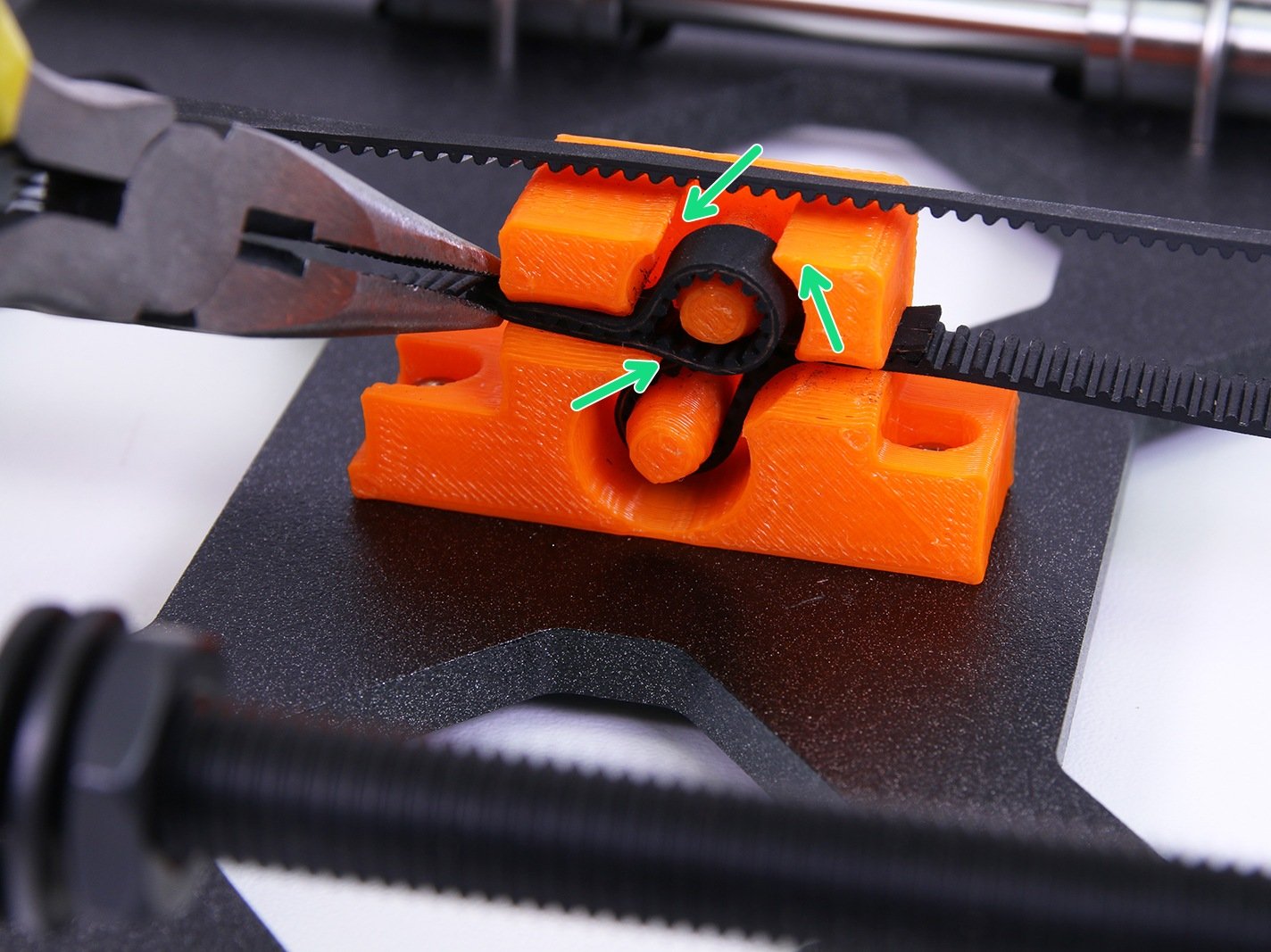 Tighten the Y-axis belt, part 1