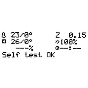 Échec du selftest (MK2/S, MK2.5, MK2.5S)