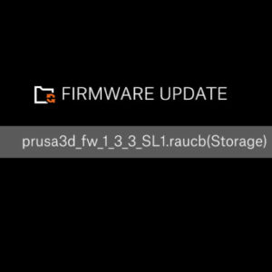 Firmware updating (SL1/SL1S)